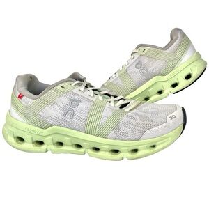 On Cloudgo Running Shoes Womens 7.5 Gray Green Mesh Lightweight Sneakers